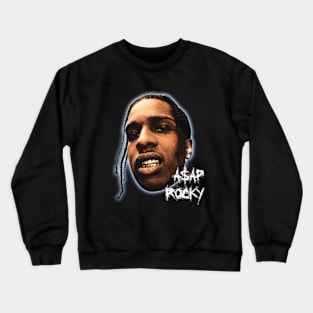 ASAP Rocky Big Face & Signature Crewneck Sweatshirt